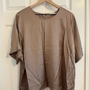 Abercrombie & Fitch Taupe Blouse